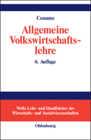 Allgemeine Volkswirtschaftslehre 3486577700 Book Cover