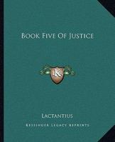 Book Five Of Justice 1419110551 Book Cover