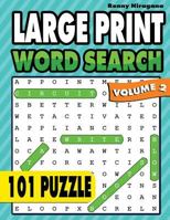 Large Print Word Search: 101 Puzzles 1724522779 Book Cover