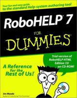 RoboHELP 7 for Dummies 0764505602 Book Cover