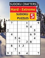 Hard - Extreme SUDOKU PUZZLES 5 1085805840 Book Cover