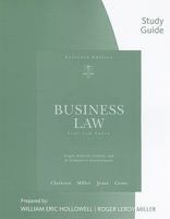 Study Guide for Clarkson/Jentz/Cross/Miller's Business Law: Text and Cases, 11th 0324655258 Book Cover