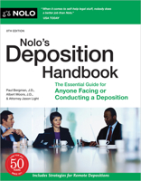 Nolo's Deposition Handbook(3rd Edition) 1413306268 Book Cover