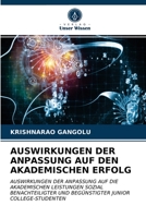 Auswirkungen Der Anpassung Auf Den Akademischen Erfolg 6203070084 Book Cover