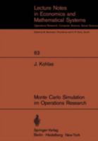 Monte Carlo Simulation in Operations Research 3540057366 Book Cover