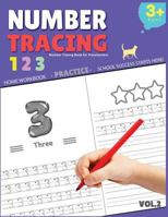 Number Tracing Book for Preschoolers: Number Tracing Book for Preschoolers, Number tracing books for kids ages 3-5, Number tracing workbook, Number Writing Practice Book 1986477827 Book Cover