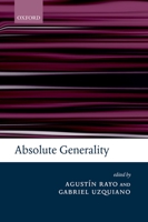 Absolute Generality 0199276439 Book Cover