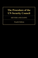The Procedure of the Un Security Council 0199685290 Book Cover