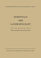 Demontage der Landwirtschaft 3322983072 Book Cover