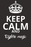 Explore magic NOTEBOOK: Journal and Notebook - Composition Size (6x9) With Lined and Blank Pages, Perfect for Journal, Doodling.. 1657340015 Book Cover