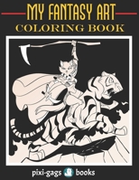My Fantasy Art Coloring Book B0CN1QQV9X Book Cover