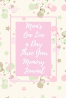 Mom's One Line a Day Three Year Memory Journal: Microjournal to Preserve Important Parenting Memories Dated entries from January 1 2020 to December 31 ... and stars (Memory Keeper Books for Moms) 1675000611 Book Cover
