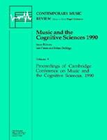 Music and the Cognitive Sciences 1990 3718654202 Book Cover
