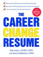 The Career Change Resume 0071411860 Book Cover
