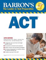 Barron's ACT 1438000979 Book Cover