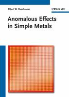 Anomalous Effects in Simple Metals 3527408592 Book Cover