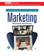 Marketing: Real People, Real Choices 013217684X Book Cover