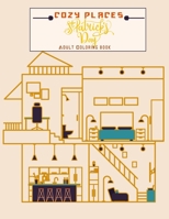 Cozy Places St Patrick's day adults coloring book: House interior design for relaxation and stress relief, Great gift for the holidays for all architecture design lovers. B08XCP298Z Book Cover