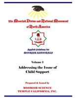Applied Solutions for Moorish Nationals: Addressing the Issue of Child Support 1548403091 Book Cover