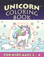 Unicorn Coloring Book for Kids Ages 2-4: Cute Princess Unicorns Gifts for Girls Kids on Birthday or for have fun 1695583000 Book Cover
