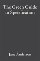 The Green Guide to Specification 0632059613 Book Cover