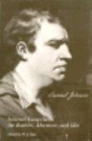 The Works of Samuel Johnson: Selected Essays from the "Rambler," "Adventurer," and "Idler" (The Yale Edition of the Works of Samuel) 0300000162 Book Cover