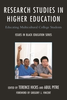 Research Studies in Higher Education: Educating Multicultural College Students 076185813X Book Cover