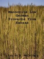 Mennonite Low German Proverbs From Kansas 061523559X Book Cover