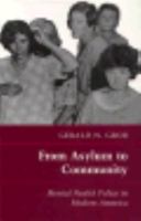 From Asylum to Community: Mental Health Policy in Modern America 0691601615 Book Cover