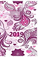 2019: 140 Page Softcover, Weekly Calendar Has Both Date and Note Pages with Lines, College Rule Composition (6 1790194725 Book Cover