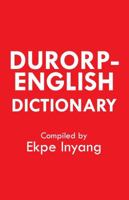 Durorp-English Dictionary 995679094X Book Cover