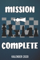 Kalender 2020: Schach Sieg A5 Kalender Planer für ein erfolgreiches Jahr - 110 Seiten (German Edition) 167289378X Book Cover