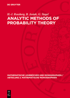 Analytic Methods of Probability Theory 3112751205 Book Cover