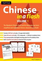 Chinese in a Flash, Vol. 1 (Tuttle Flash Cards) 0804833613 Book Cover