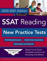 SSAT Reading: New Practice Tests, 2020-2021 Edition B08JF17QYX Book Cover