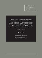 Cases and Materials on Antitrust Law And Its Origins, 2nd Ed. 0314195939 Book Cover