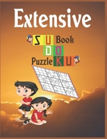 Extensive Sudoku Puzzle Book: Easy To Hard 100 + Sudoku Puzzles books with Kids favorite pictures. B08JF2BLN6 Book Cover
