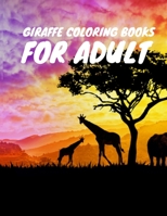 Giraffe coloring books for adult: Relaxing Coloring Book For Grownups Designs with Henna, Paisley and Mandala Style Patterns Animal Coloring Books 1704136261 Book Cover