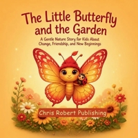 The Little Butterfly and the Garden: A Gentle Nature Story for Kids About Change, Friendship, and New Beginnings (Bright Little Adventures for Kids) B0HHGD8CNW Book Cover