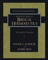 Introduction to Biblical Hermeneutics: The Search for Meaning 0310530903 Book Cover