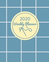 2020 Weekly Planner: Quilters, Sewers Weekly planner with to do list and graph paper Great gift for quilter and sewer! 1654372803 Book Cover