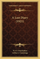 A Last Diary 1016477937 Book Cover