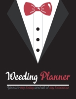 Wedding Planner and Organizer: Bridal Planning Diary Organizer Book, Checklist, Worksheets and essential Tools to plan the Perfect Wedding (120 pages, 8.5 x 11'' inch) (Wedding Planning Book) 1676508325 Book Cover