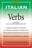 Italian Verbs (Barron's Verb Series) 0764120638 Book Cover