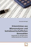 Erkenntnisse aus Bilanzanalysen und betriebswirtschaftlichen Kennzahlen 3639236866 Book Cover