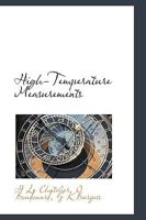 High-Temperature Measurements 0548509603 Book Cover