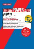 Regents Algebra I Power Pack: Let's Review Algebra I + Regents Exams and Answers: Algebra I 1506260349 Book Cover