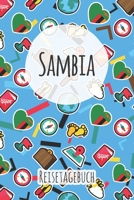 Sambia Reisetagebuch: A5 Reise Journal I Notizbuch I Urlaubs Planer I Road trip Planer I Travel notebook I 6X9 Pocket journal I Geschenk für Backpacker (German Edition) 1675607877 Book Cover
