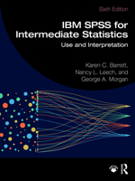 IBM SPSS for Intermediate Statistics: Use and Interpretation 103244908X Book Cover
