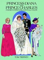 Princess Diana and Prince Charles Fashion Paper Dolls in Full Color 0486249611 Book Cover